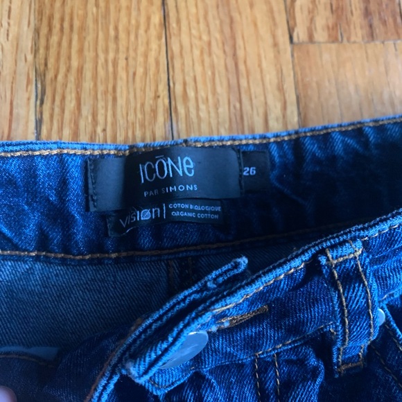 ICÔNE High waisted wide legged jeans - Picture 2 of 4